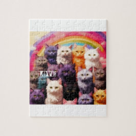 Cute Cat Puzzle for Cat Lovers Legpuzzel