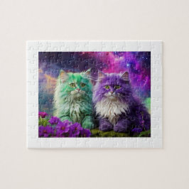 Cute Cat Puzzle Legpuzzel