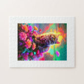 Cute Cat Puzzle Legpuzzel (Horizontaal)