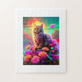 Cute Cat Puzzle Legpuzzel