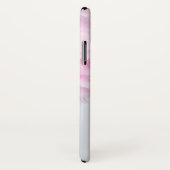 Cute Cat roze pluim Case-Mate iPhone Case (Achterkant / rechts)