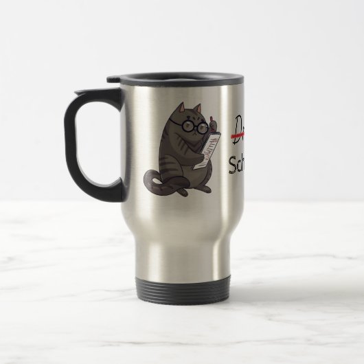 Cute Cat Schemes Funny Reisbeker (Links)