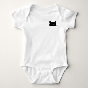 Cute Cat Shirt, kattenhiding in zakje Shirt