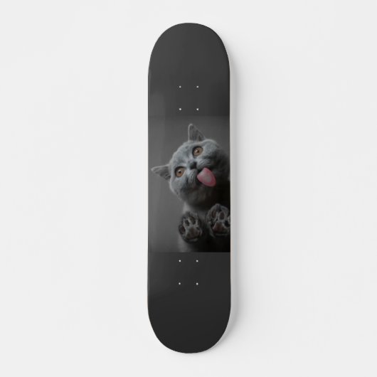 Cute Cat Skateboard (Voorkant)