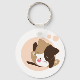 Cute Cat Sleutelhanger