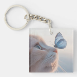 Cute Cat Sleutelhanger