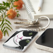 Cute Cat Sleutelhanger (Voorkant Rechts)