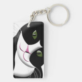 Cute Cat Sleutelhanger (achterkant)