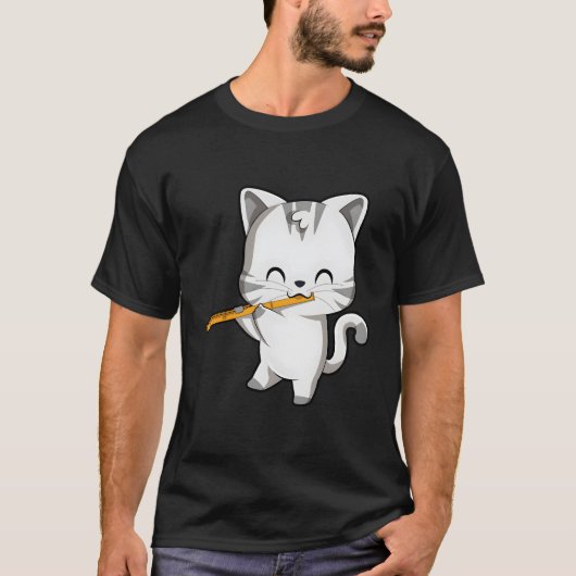 Cute Cat-speelflens T-shirt (Voorkant)