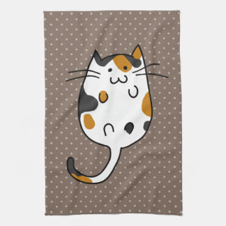 Cute Cat Theedoek