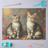 Cute Cat Tissue Paper Tissuepapier (Craft)