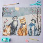 Cute Cat Tissue Paper Tissuepapier (Craft)