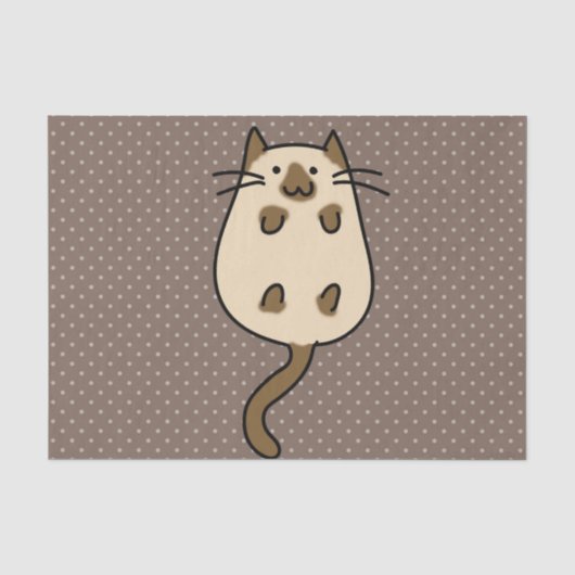 Cute Cat Tissuepapier (Voorkant)