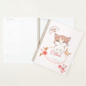 Cute cat to do with note books planner (Display)