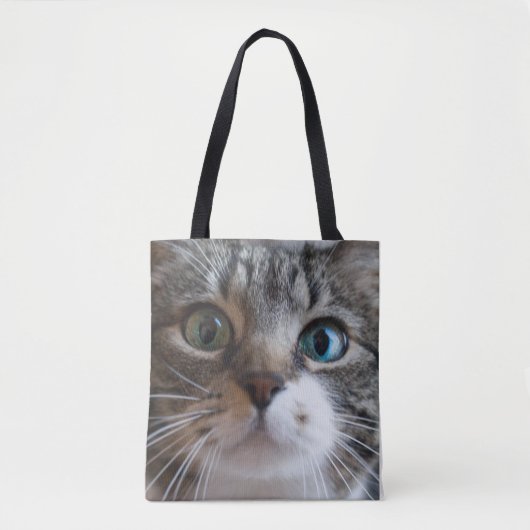 Cute Cat Tote Bag (Voorkant)