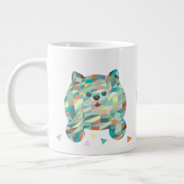 Cute Cat Triangular  Extra Grote Beker
