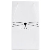Cute Cat Whiskers Klein Cadeauzakje (Achterkant)