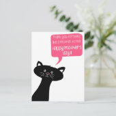Cute Cat - Zoals een moeder - Stepmoeder Moederdag Briefkaart (Staand voorkant)