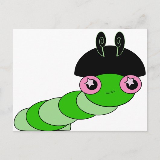 Cute Cateronder Briefkaart (Voorkant)