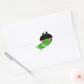 Cute Cateronder Hart Sticker (Envelop)