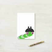 Cute Cateronder Post-it® Notes (Op bureau)