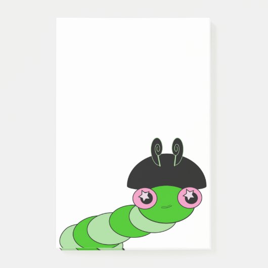Cute Cateronder Post-it® Notes (Voorkant)