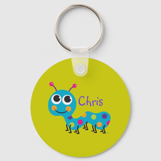 Cute Cateronder Sleutelhanger (Voorkant)