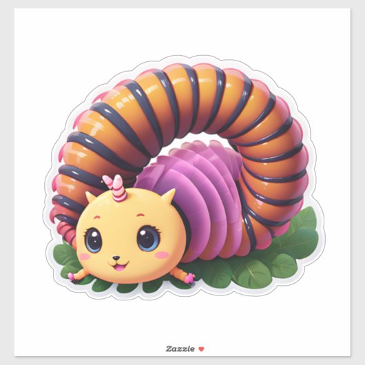 Cute Cateronder Sticker (Vel)