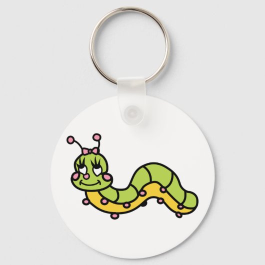 CUTE CATERPILLAR SLEUTELHANGER (Voorkant)