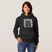 Cute Catnip maakte dat ik het deed met kat Mugshot Hoodie (Voorkant volledig)