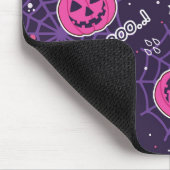 Cute Cats and Pumpkins Halloween Pattern Muismat (Hoek)