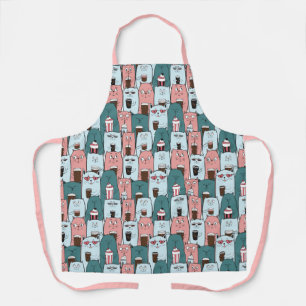 Cute Cats Apron Schort
