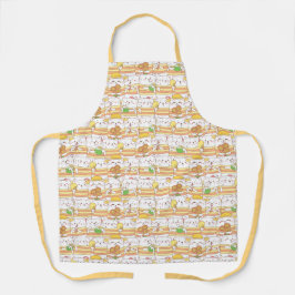 Cute Cats Apron Schort