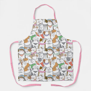 Cute Cats Apron Schort