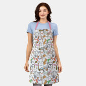 Cute Cats Apron Schort (Gedragen)