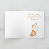 Cute Cats Birthday Party Kaart (Binnen)