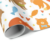 Cute Cats Cadeaupapier (Rol Hoek)