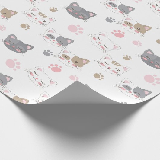 Cute Cats Cadeaupapier (Hoek)