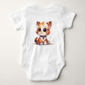 Cute Cats Cartoon Romper (Achterkant)