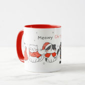 Cute Cats Christmas Mug (Devant gauche)