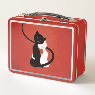 Cute Cats in Love Red Cat Lover