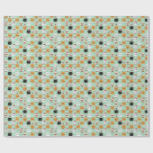 Cute Cats in Santa Hats Fun Christmas Cadeaupapier (Vlak)