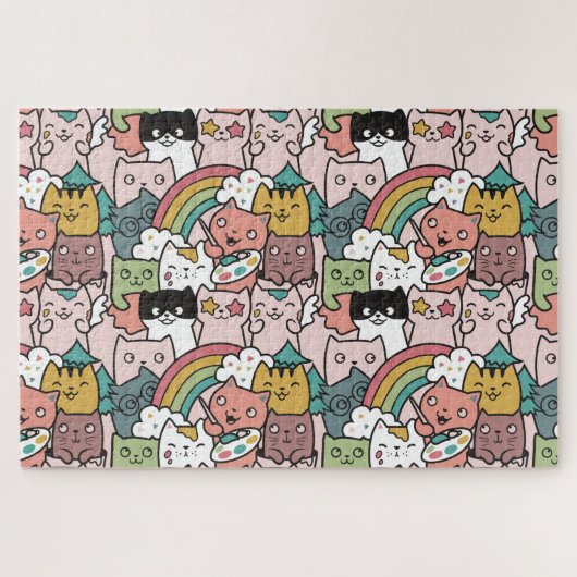 Cute Cats Jigsaw Puzzle (Horizontal)