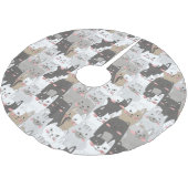 Cute Cats Kerstboom Rok (Gekanteld)