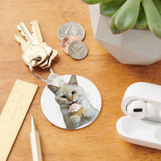 Cute Cats Keychain 