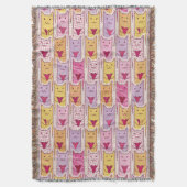 Cute Cats met liefhebbende harten Deken (Voorkant Verticaal)
