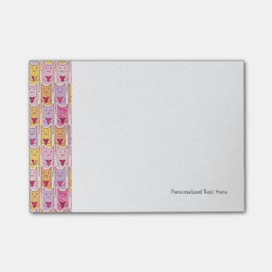 Cute Cats met liefhebbende harten Post-it® Notes