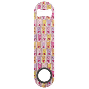 Cute Cats met liefhebbende harten Speed Flessenopener