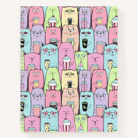 Cute Cats Notitieboek (Voorkant)