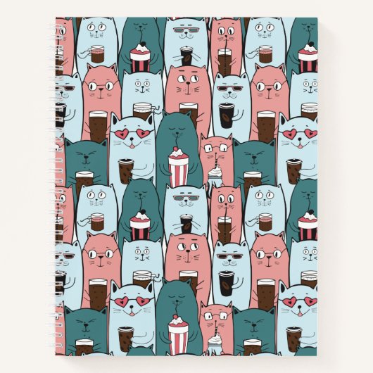 Cute Cats Notitieboek (Voorkant)